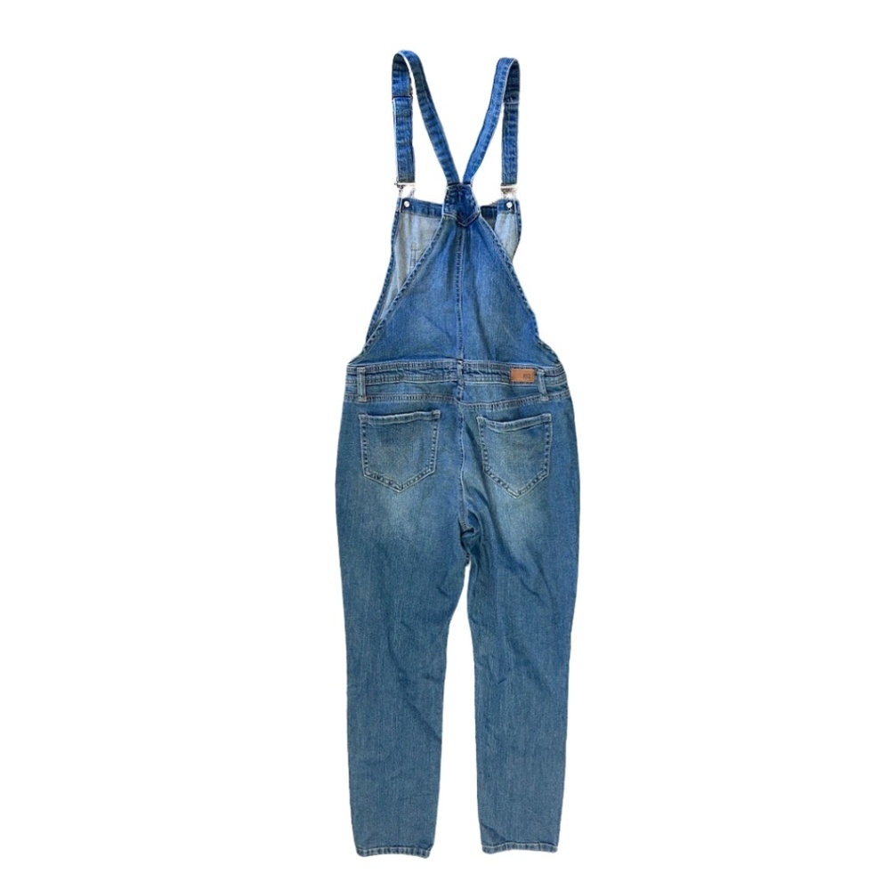 Women's RSO Blue Denim Jean Overalls Size 11 / 30 - Picture 2 of 9